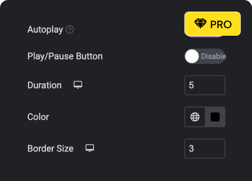 Auto play accordion item opening closing advanced accordion for elementor from the plus addons for elementor