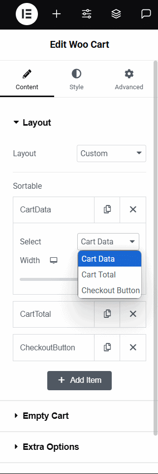 Cart data 1 | The Plus Addons for Elementor Cart data 1 how to design woocommerce empty cart page from the plus addons for elementor