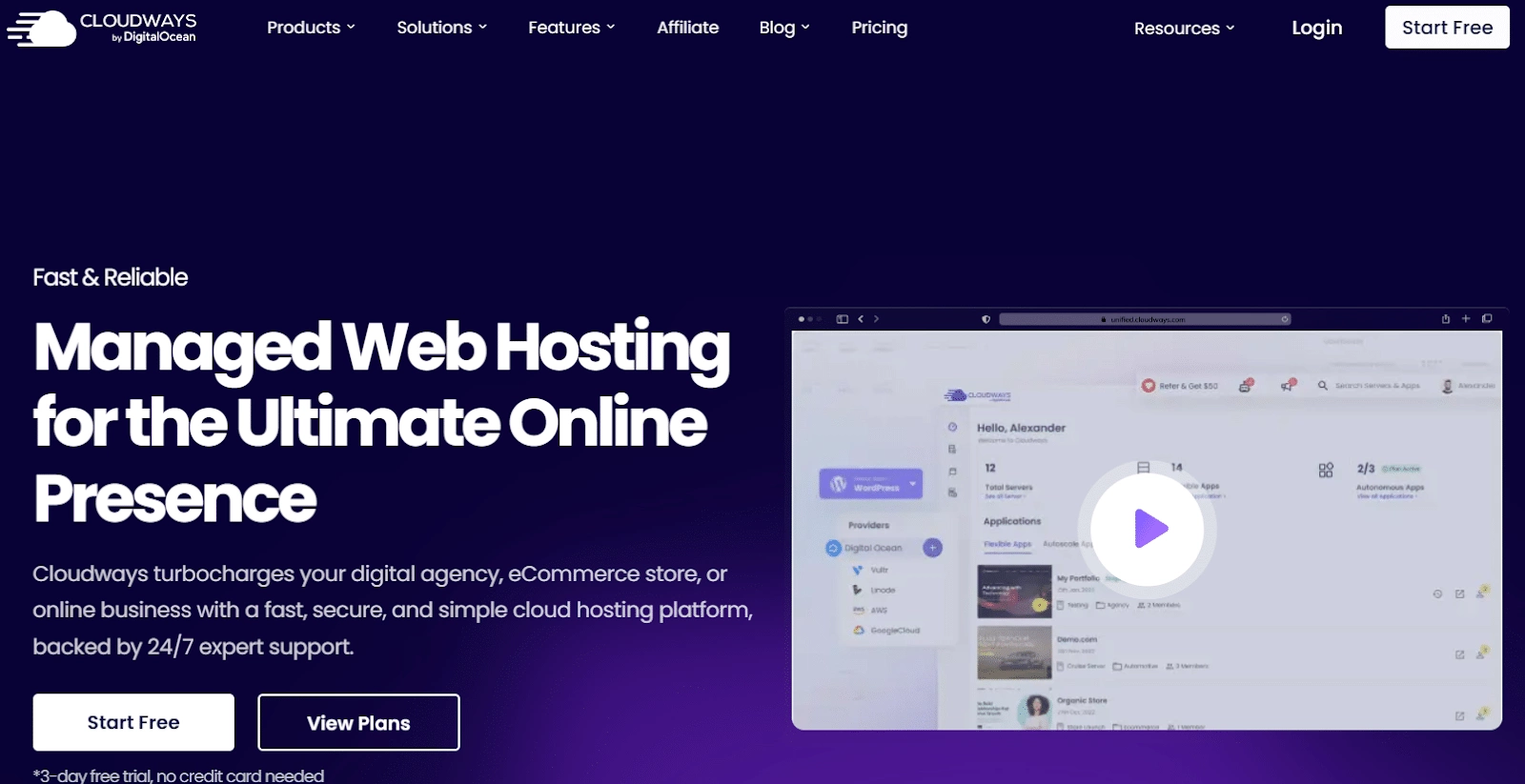 Cloudways 10 best managed hosting for wordpress from the plus addons for elementor