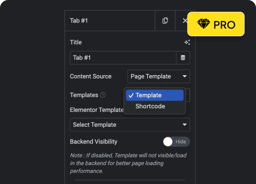 Connect Elementor Template or Place Shortcode Content In Tabs | The Plus Addons for Elementor Connect elementor template or place shortcode content in tabs advanced tabs for elementor from the plus addons for elementor