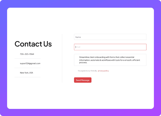 Contact Us Form | The Plus Addons for Elementor Contact us form form builder for elementor from the plus addons for elementor