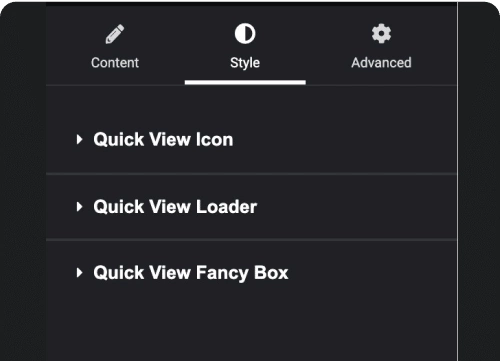 Customize everything woocommerce quick view quick view from the plus addons for elementor