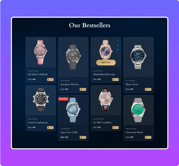 Ecom store masonry product grid woocommerce products masonry for elementor from the plus addons for elementor