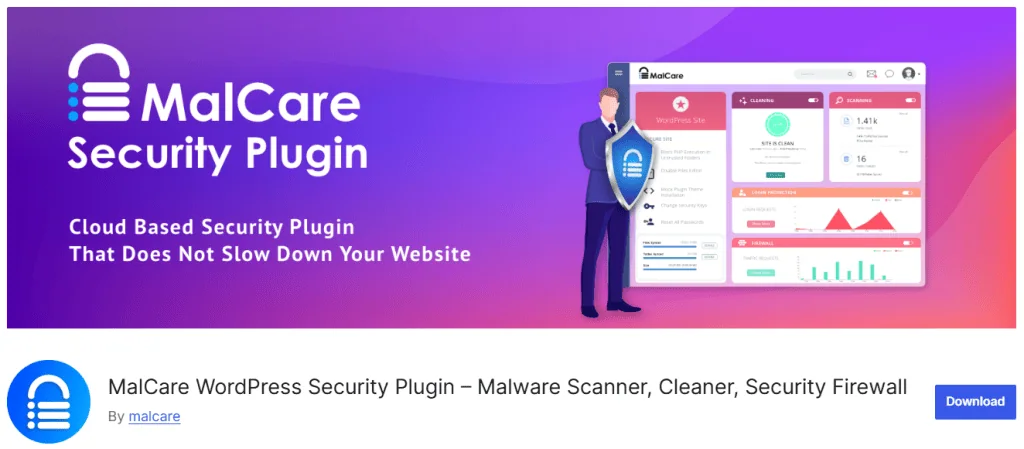 MalCare | The Plus Addons for Elementor Malcare how to create saas website using elementor in 10 minutes from the plus addons for elementor