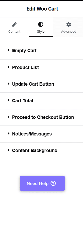 More styling options | The Plus Addons for Elementor More styling options how to design woocommerce empty cart page from the plus addons for elementor