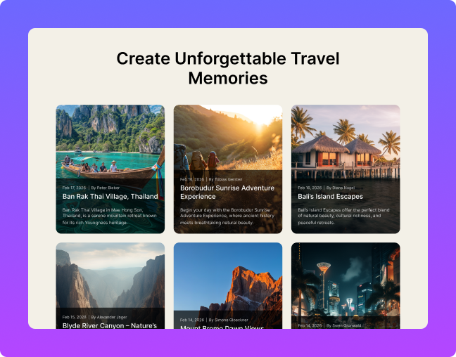 Dynamic Listing Dynamic listing