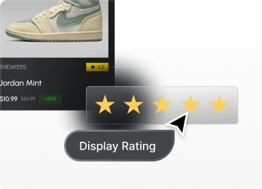 Woocommerce display rating woocommerce store builder for elementor from the plus addons for elementor