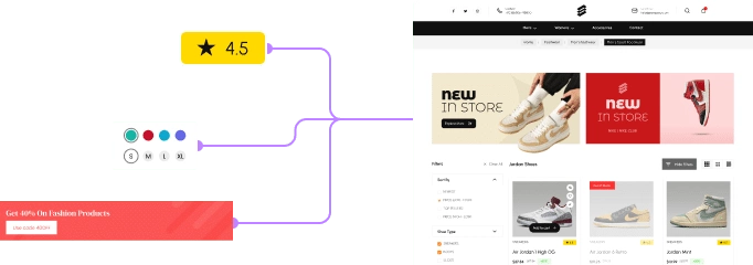 Cart list image woocommerce store builder for elementor from the plus addons for elementor