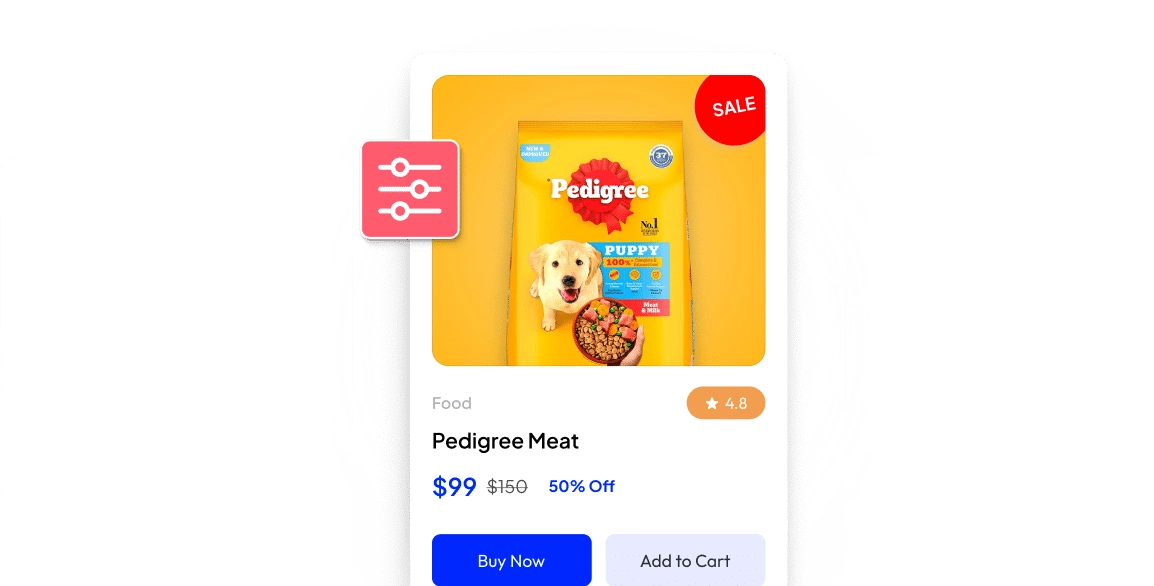 Custome wooproduct image woocommerce store builder for elementor from the plus addons for elementor