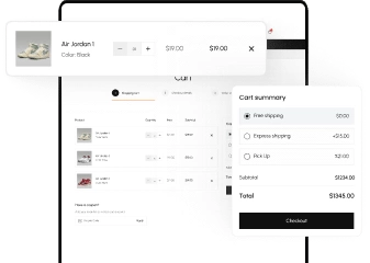 Woo cart image woocommerce store builder for elementor from the plus addons for elementor