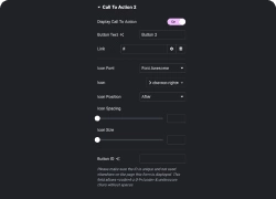 CTA Button 2 Options | The Plus Addons for Elementor Cta button 2 options header extras for elementor from the plus addons for elementor