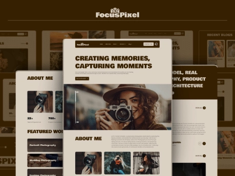 Top 3 elementor photography templates [complete kit] from the plus addons for elementor
