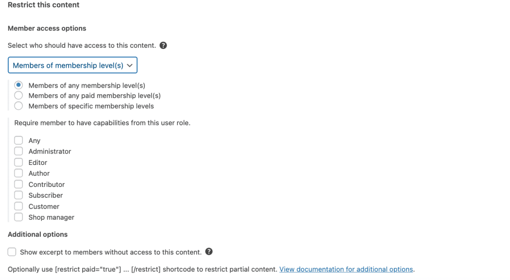 Restrict this content | The Plus Addons for Elementor Restrict this content how to restrict content to registered users in wordpress from the plus addons for elementor