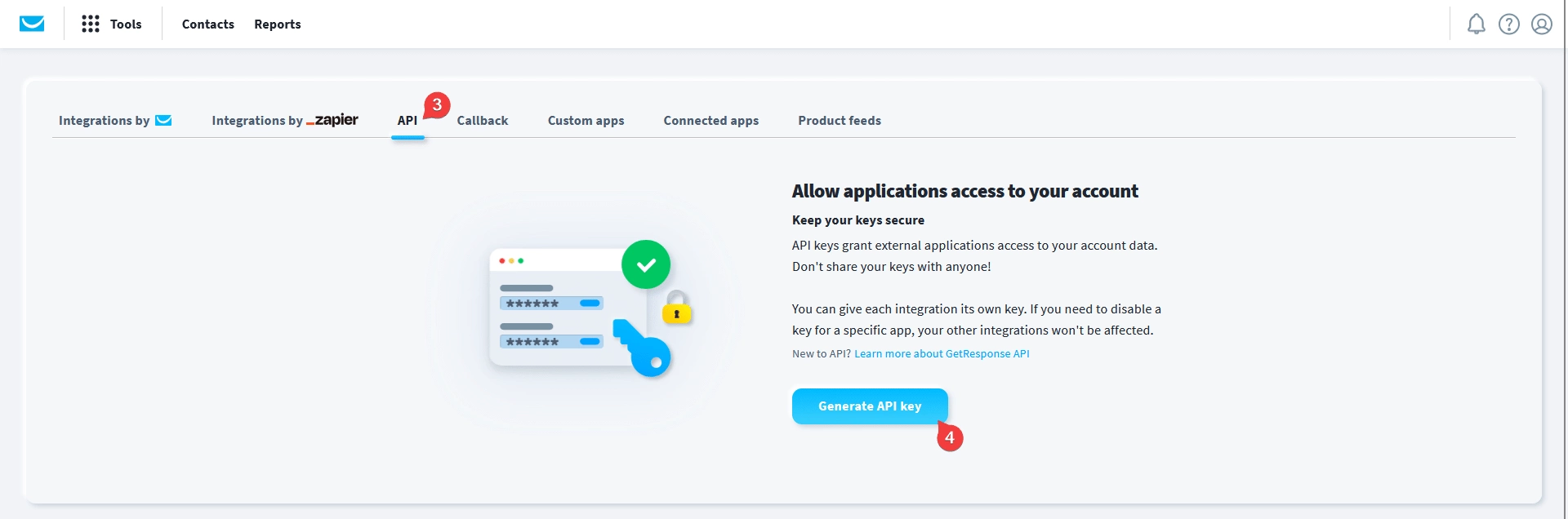 tpae getresponse generate api key button | The Plus Addons for Elementor Tpae getresponse generate api key button how to connect getresponse to an elementor form? From the plus addons for elementor