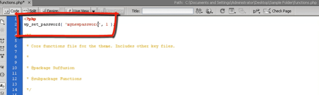 Add code | The Plus Addons for Elementor Add code how to reset wordpress password from the plus addons for elementor