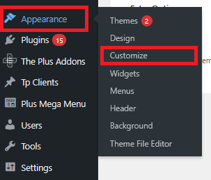 How to Hide WordPress Pages from Google Go to customize