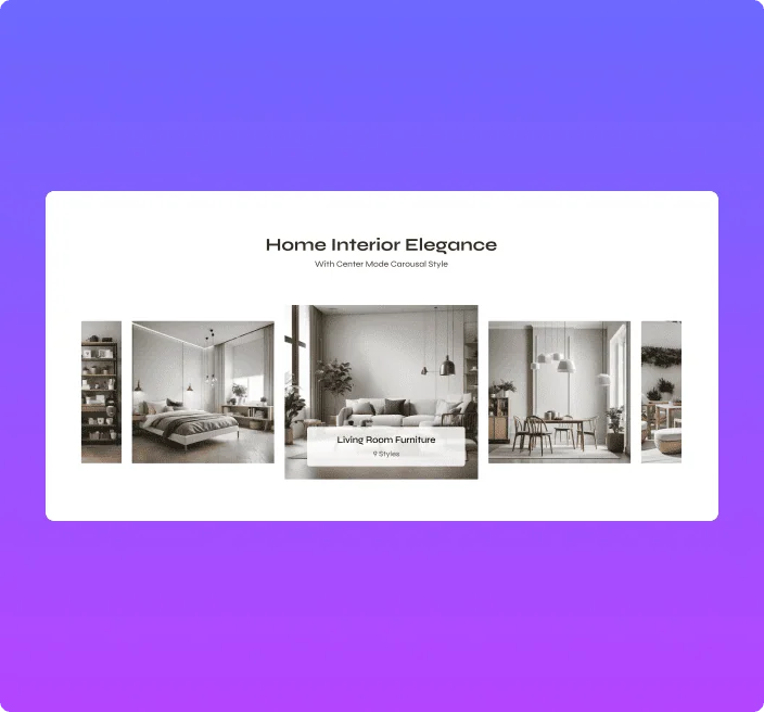 Home interior category carousel dynamic category for elementor from the plus addons for elementor