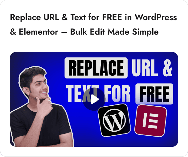 Replace url text for free in wordpress elementor – bulk edit made simple may 2025 monthly updates: sticky video support, fallback for social feeds, new widgets presets & more from the plus addons for elementor