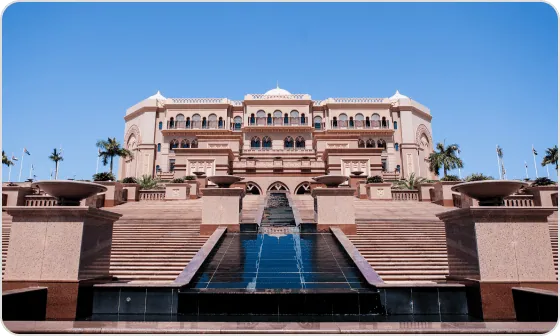 Royal palace hotel spa vertical toggle mega menu widget for elementor from the plus addons for elementor