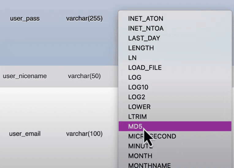 Select MD5 | The Plus Addons for Elementor Select md5 how to reset wordpress password from the plus addons for elementor