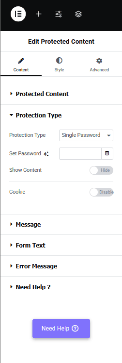 How to Hide WordPress Pages from Google Set protection type