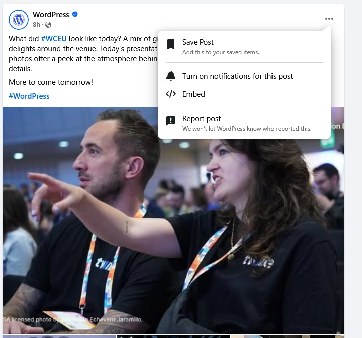 View original post on Facebook | The Plus Addons for Elementor View original post on facebook how to fix facebook and instagram oembed issue in wordpress from the plus addons for elementor