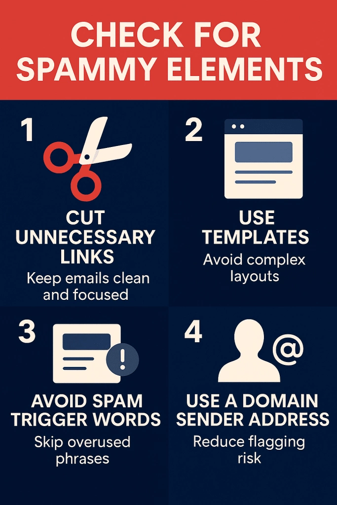 Check spammy elements how to fix woocommerce not sending order emails from the plus addons for elementor