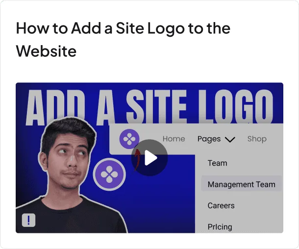 How to add a site logo to the website june 2025 monthly updates: introducing academy, form upgrade, woo styling, big ui boosts, & more! From the plus addons for elementor