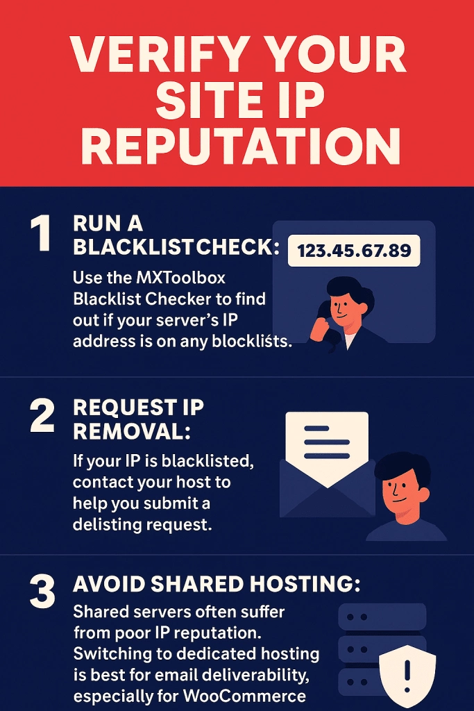 Verify site ip reputation how to fix woocommerce not sending order emails from the plus addons for elementor