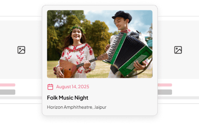 Event listing custom query builder for elementor from the plus addons for elementor