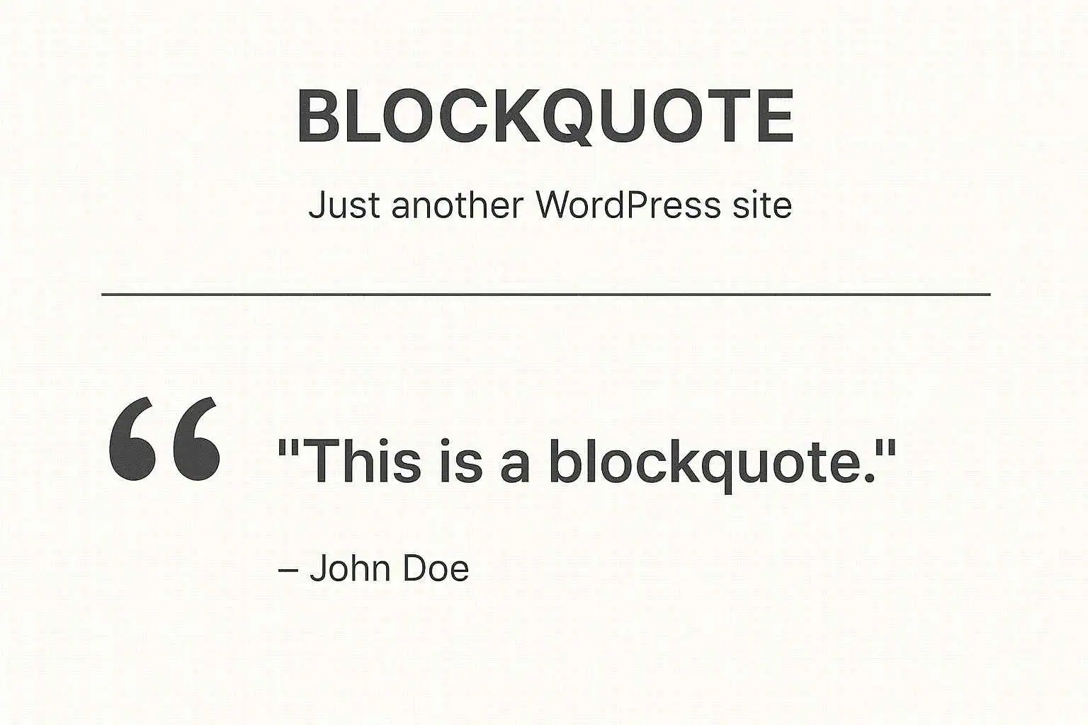 Blockquote demo image 5 best wordpress blockquote plugins for elementor from the plus addons for elementor