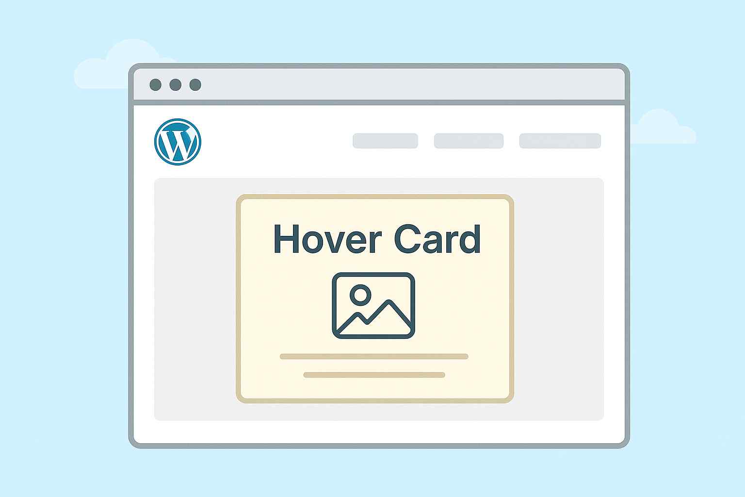 Hover Card demo image | The Plus Addons for Elementor Hover card demo image 5 best wordpress hover card plugins for elementor from the plus addons for elementor