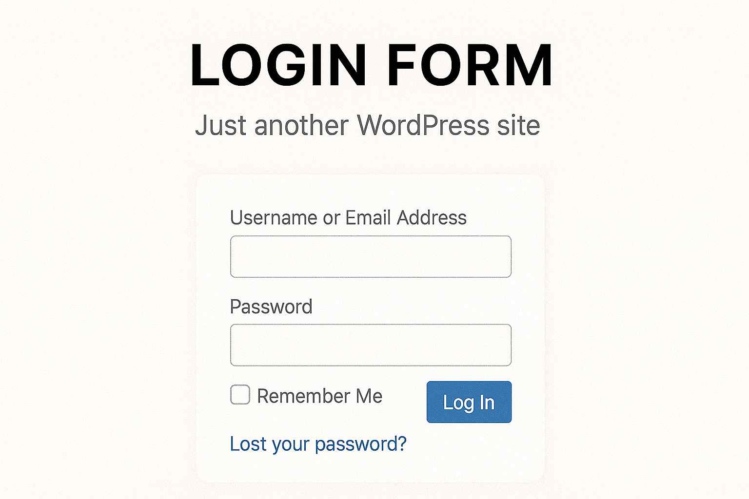 Login form demo image 5 best wordpress login form plugins for elementor from the plus addons for elementor