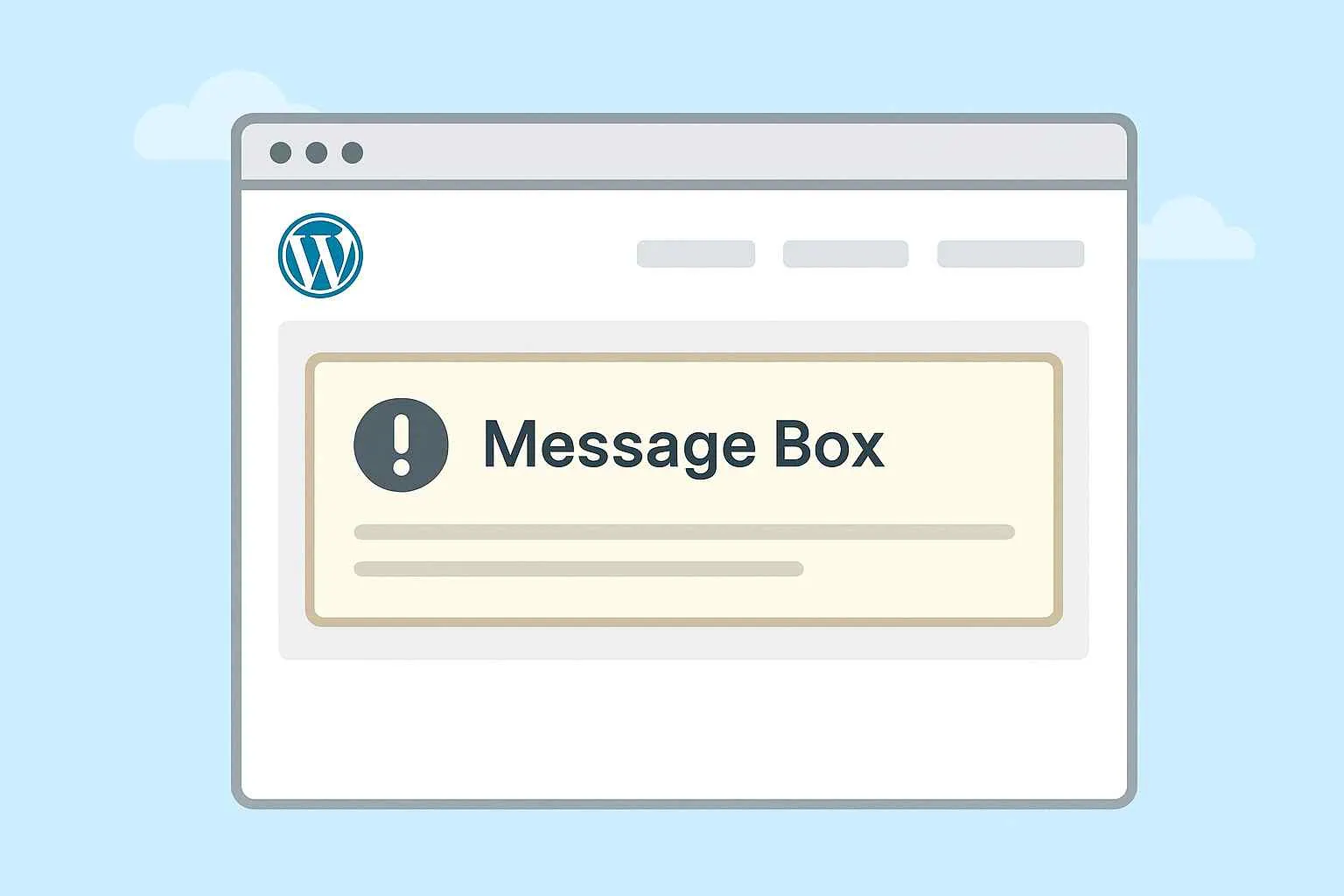 Message box demo image 5 best wordpress message box plugins for elementor from the plus addons for elementor