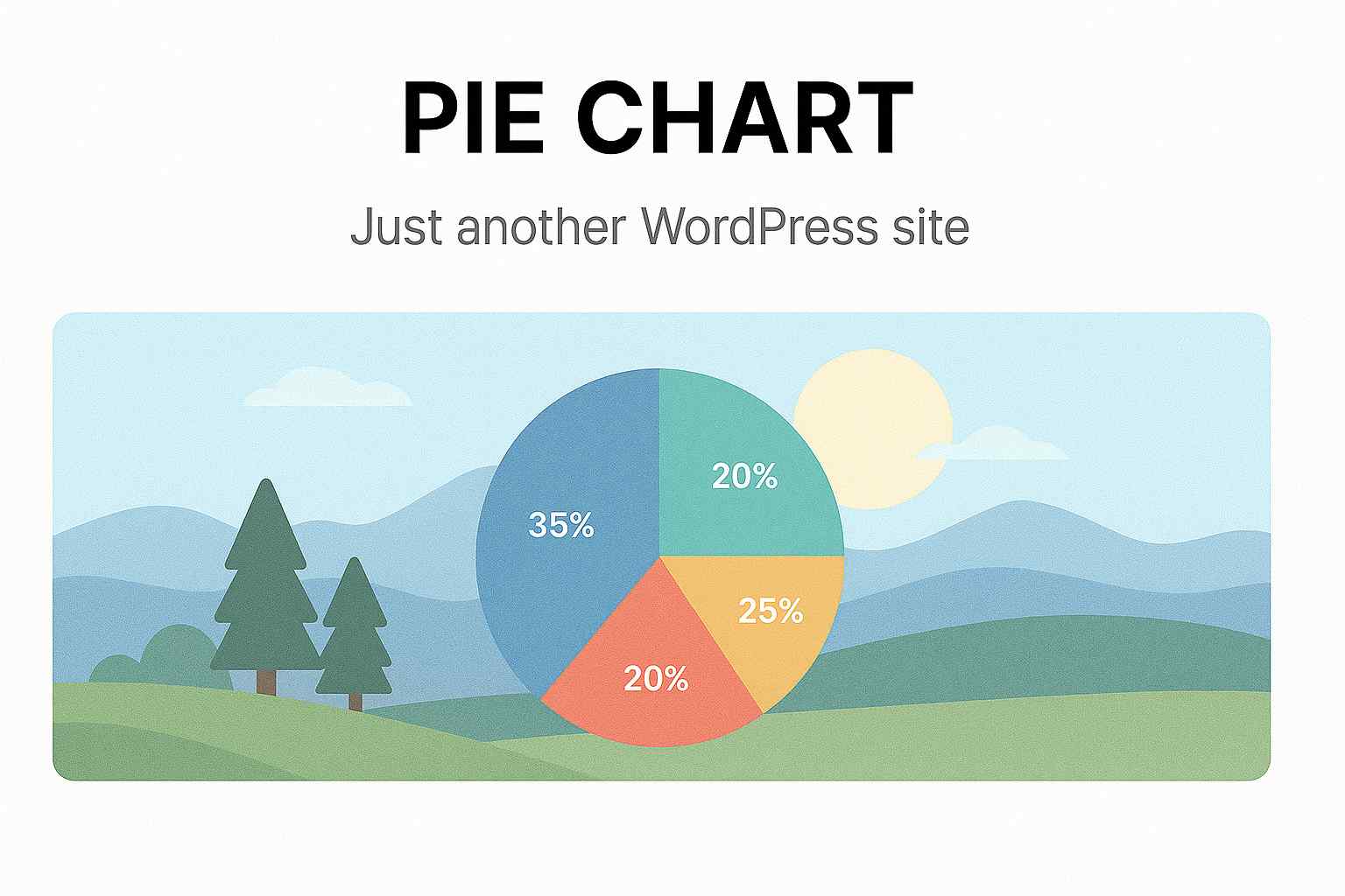 Pie chart demo image 5 best wordpress pie chart plugins for elementor from the plus addons for elementor
