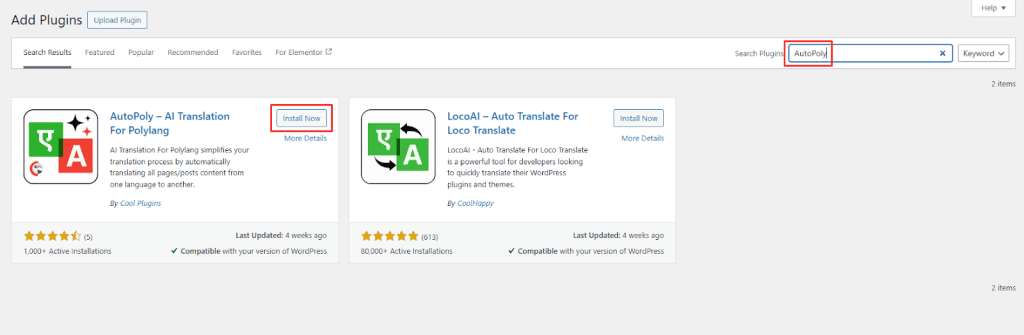 Search for AutoPoly | The Plus Addons for Elementor Search for autopoly autopoly – ai translation for polylang review: worth it or not? From the plus addons for elementor