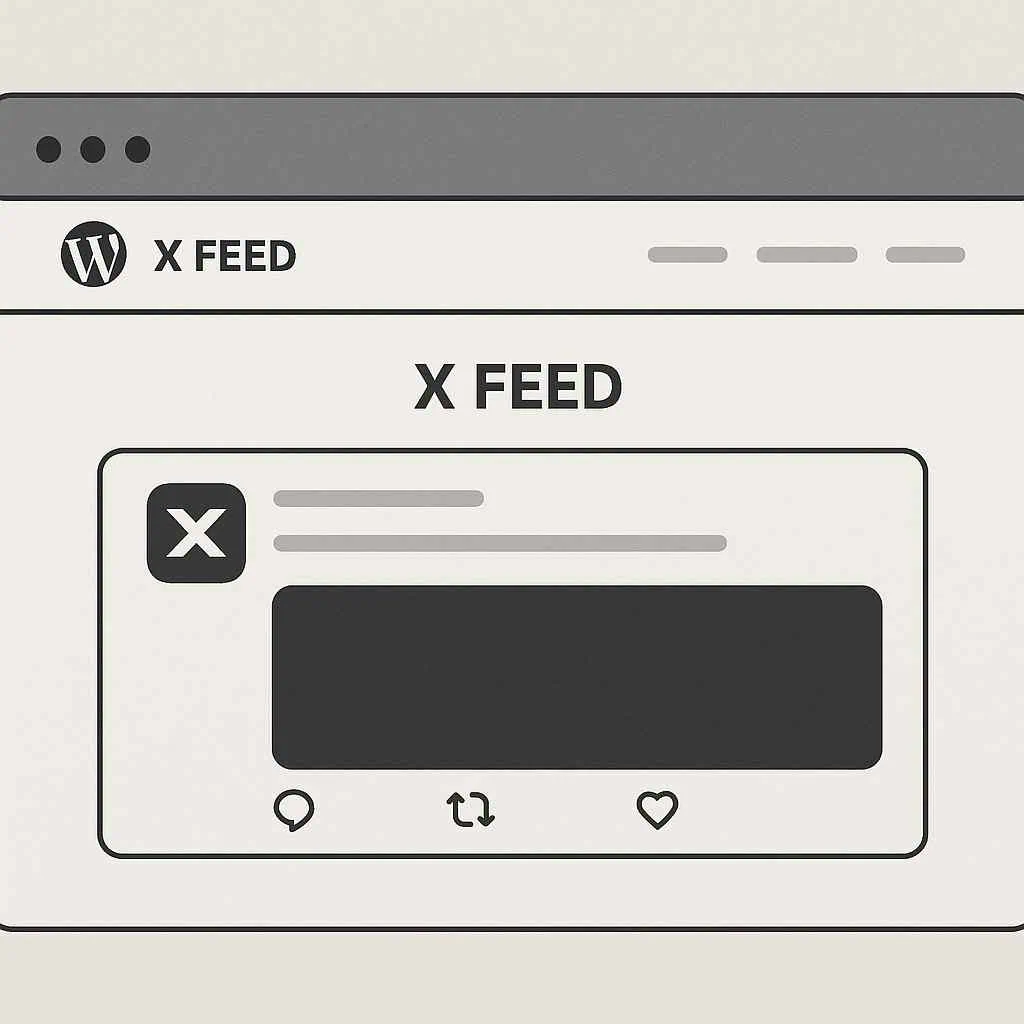Twitter feed demo image