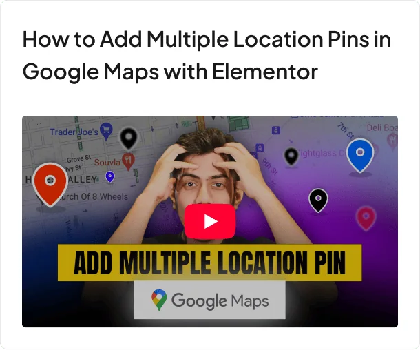 Add Multiple Location Pin | The Plus Addons for Elementor Add multiple location pin 🗞️august 2025 updates | guess what’s coming to your forms… from the plus addons for elementor
