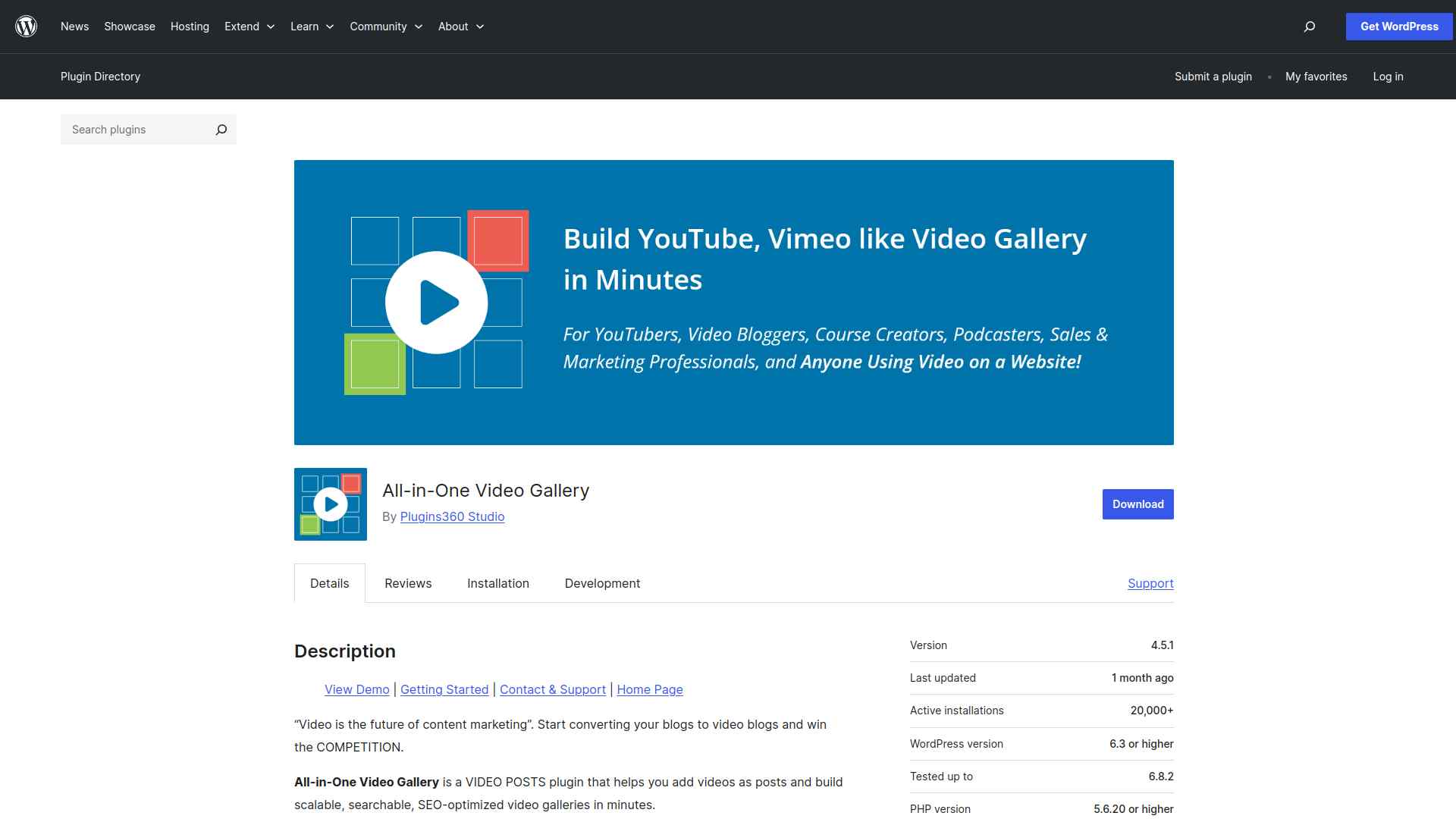 All in one video gallery wordpress plugin 5 best wordpress video player plugins for elementor from the plus addons for elementor