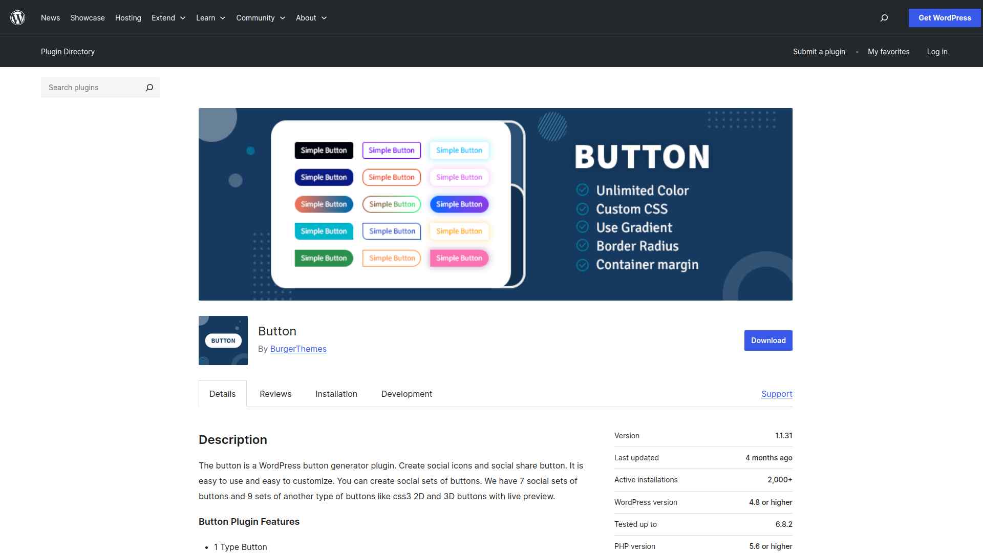 Button wordpress plugin 5 best wordpress button plugins for elementor from the plus addons for elementor