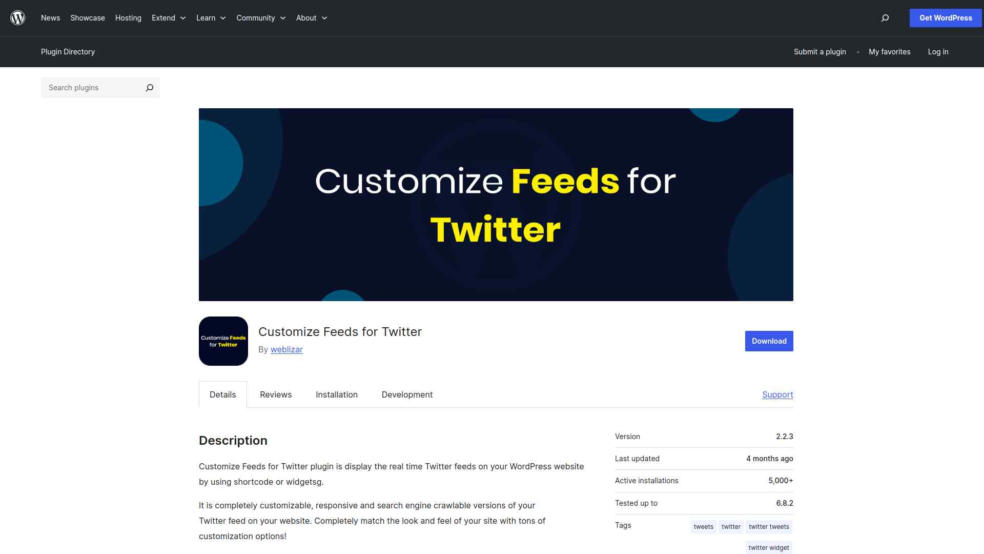 Customize feeds for twitter wordpress plugin 5 best wordpress twitter feed plugins for elementor from the plus addons for elementor