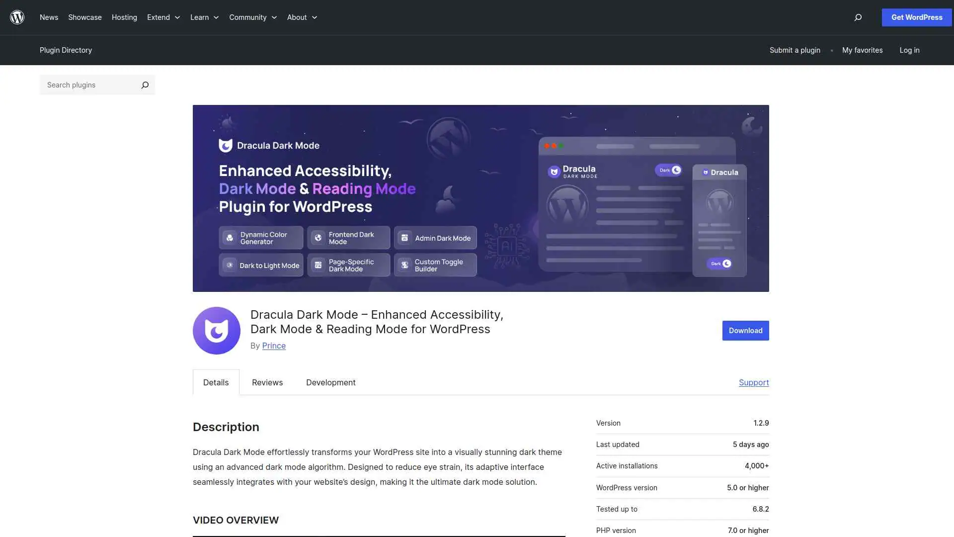 Dracula dark mode wordpress plugin 5 best wordpress dark mode plugins for elementor from the plus addons for elementor