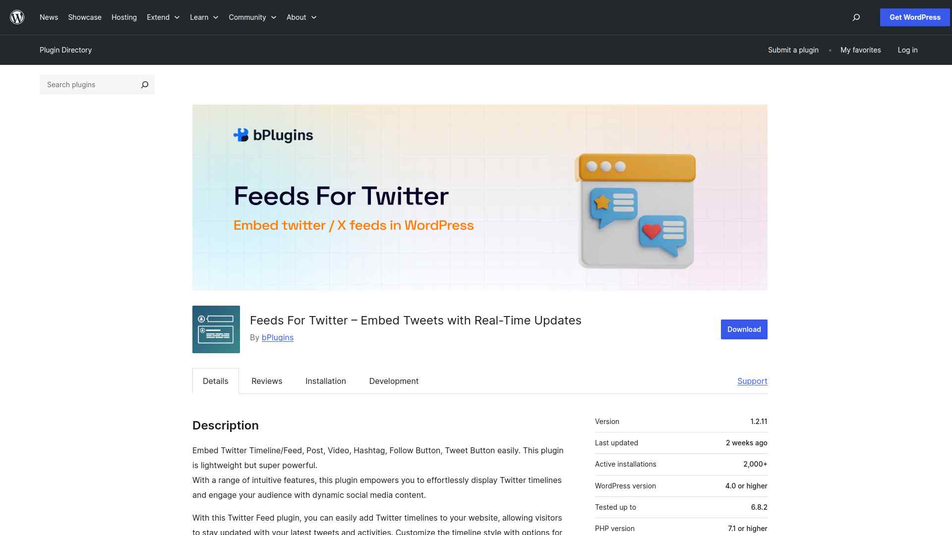 Feeds for twitter wordpress plugin 5 best wordpress twitter feed plugins for elementor from the plus addons for elementor