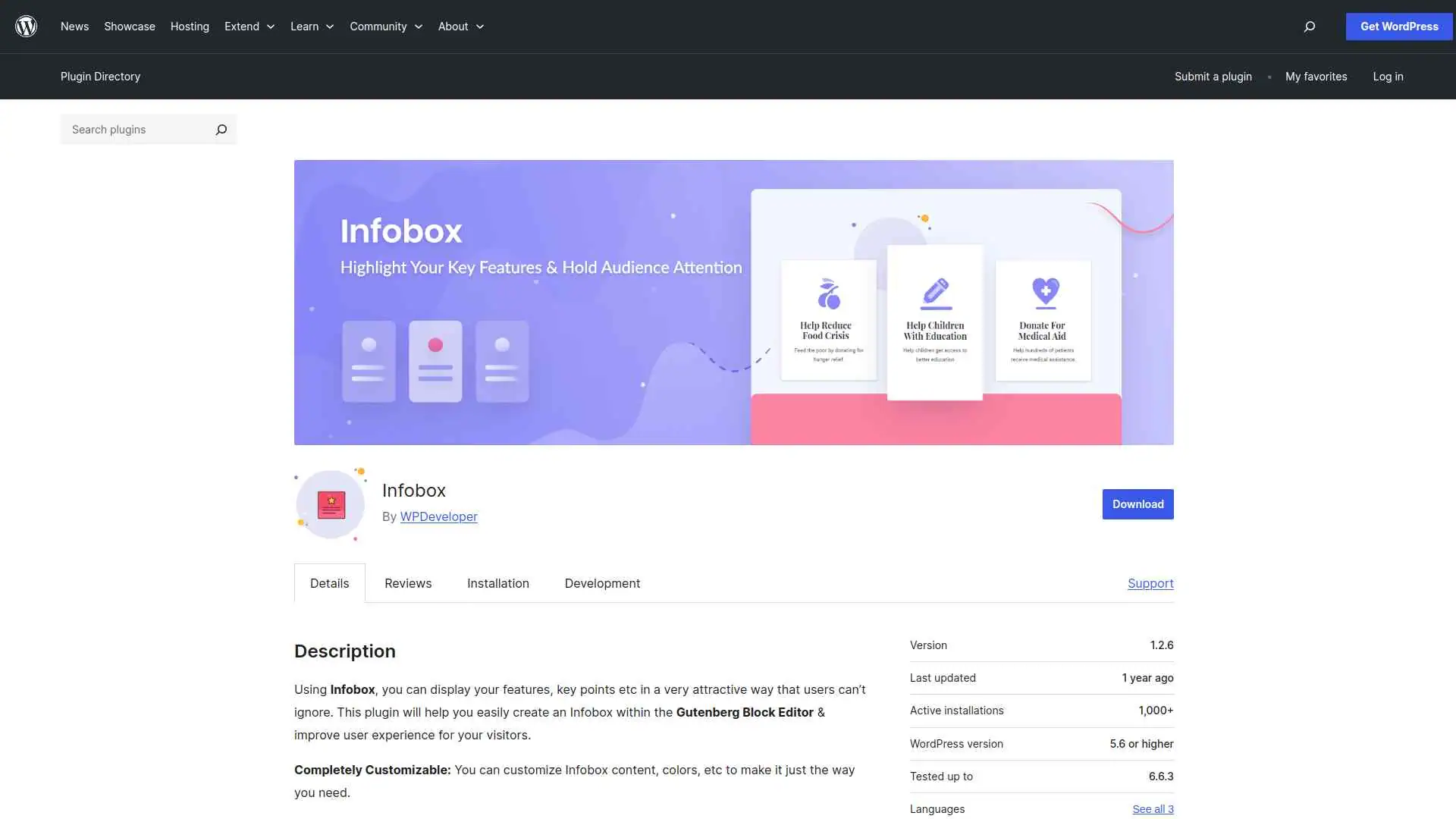 Infobox wpd wordpress plugin 5 best wordpress info box plugins for elementor from the plus addons for elementor