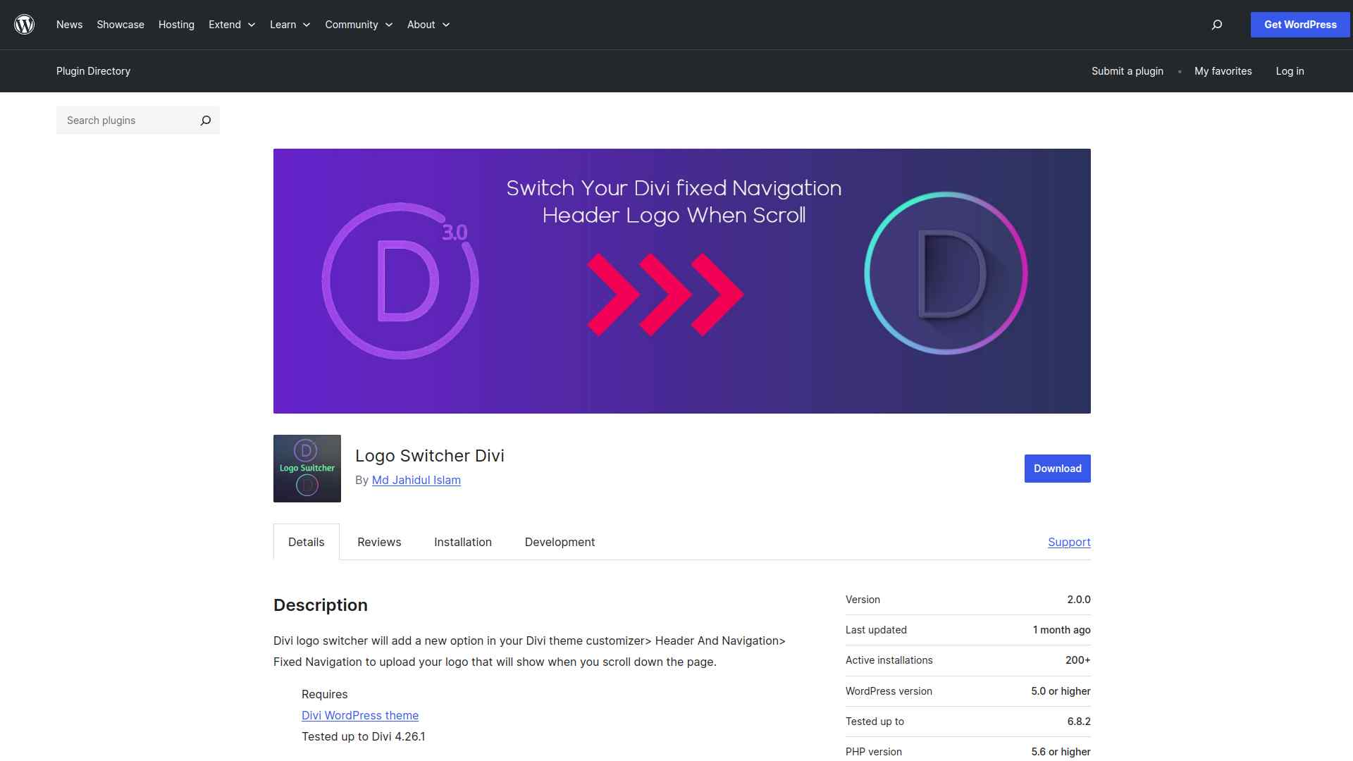 Logo Switcher Divi WordPress plugin | The Plus Addons for Elementor Logo switcher divi wordpress plugin 5 best wordpress switcher plugins for elementor from the plus addons for elementor