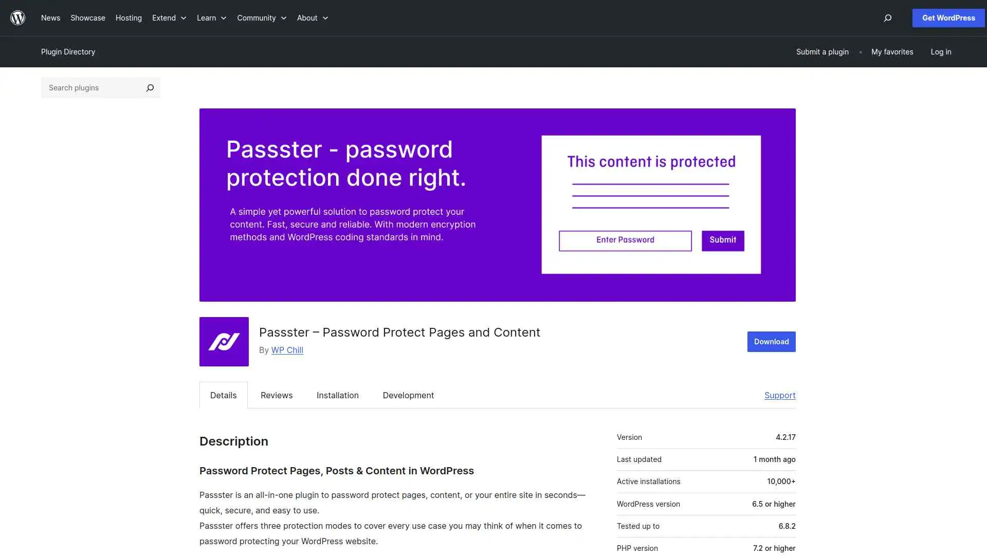 Passster WordPress plugin | The Plus Addons for Elementor Passster wordpress plugin 5 best wordpress content protection plugins for elementor from the plus addons for elementor