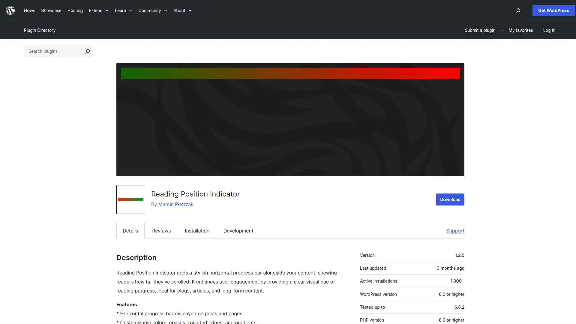 Reading position indicator wordpress plugin 5 best wordpress progress bar plugins for elementor from the plus addons for elementor