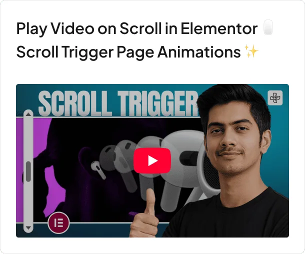 Scroll Trigger | The Plus Addons for Elementor Scroll trigger 🗞️august 2025 updates | guess what’s coming to your forms… from the plus addons for elementor