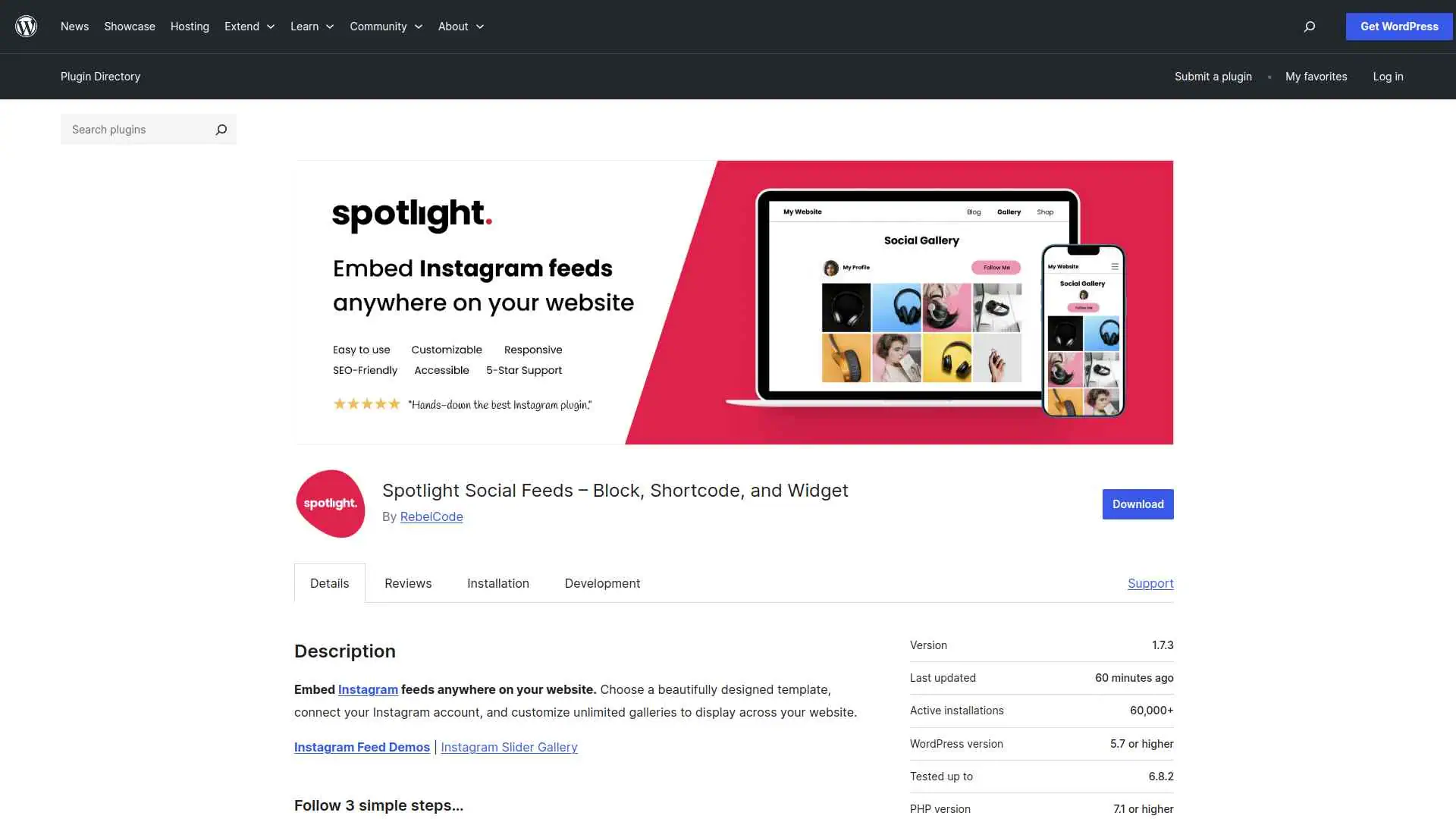 Spotlight social feeds wordpress plugin 5 best wordpress instagram feed plugins for elementor from the plus addons for elementor