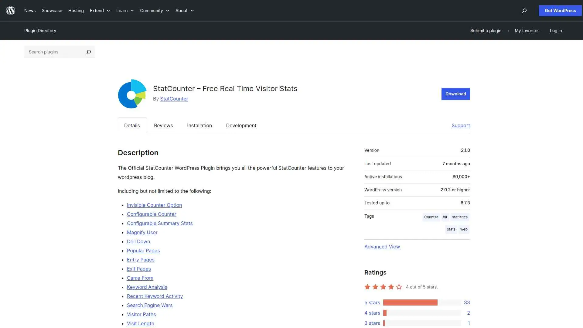 StatCounter WordPress plugin | The Plus Addons for Elementor Statcounter wordpress plugin 5 best wordpress counter plugins for elementor from the plus addons for elementor